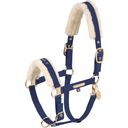 ESKADRON Faux Fur Leather Bridle, True Blue