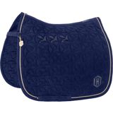 ESKADRON Saddle Pad Velours Emblem True Blue