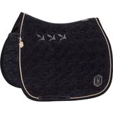 ESKADRON Saddle Pad Velours Emblem Black