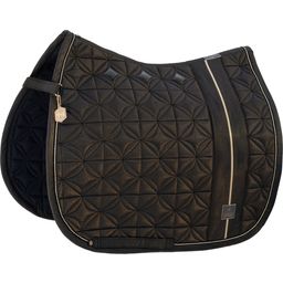 ESKADRON Saddle Cloth BIG SQUARE GLAM, Black - DL