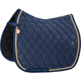 ESKADRON Cotton Glitter Saddle Pad, True Blue