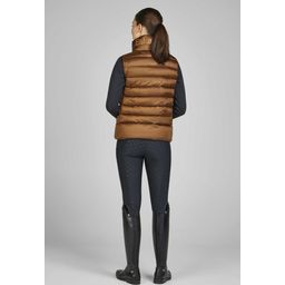 ESKADRON Quilted Waistcoat, Almond - S