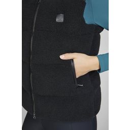 ESKADRON Quilt-Waistcoat Teddy Black - XS