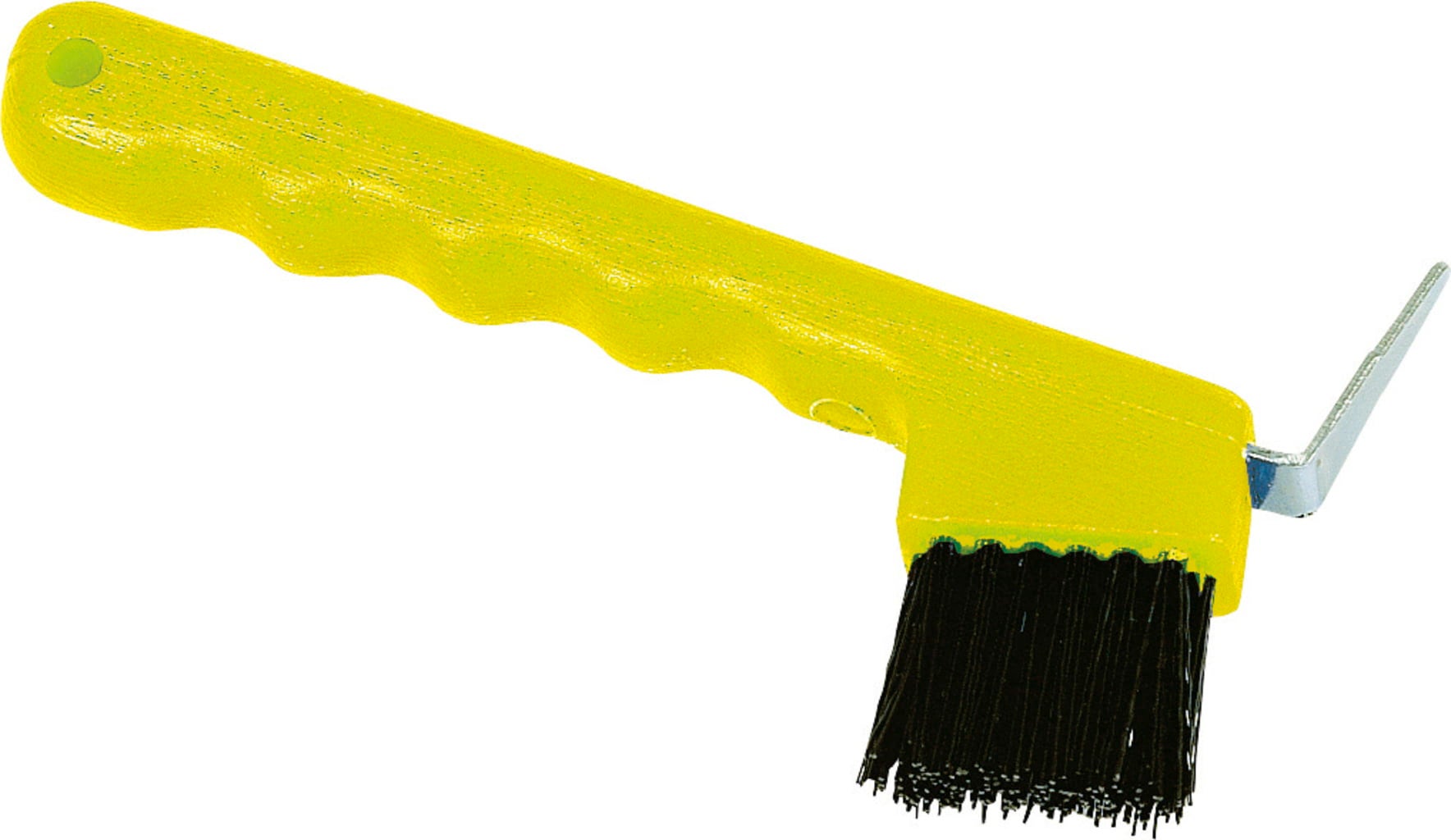 Kerbl Hoof Pick with Brush - жълто