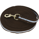 Kerbl Lunge Line Softlonge 8 m - brown/light blue