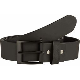 ESKADRON Faux Leather Belt, 115 cm - Black