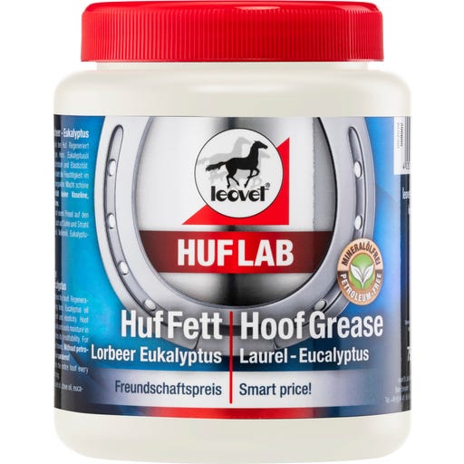 leovet HUFLAB Huf Fett mit Lorbeer-Eukalyptus - 750 ml