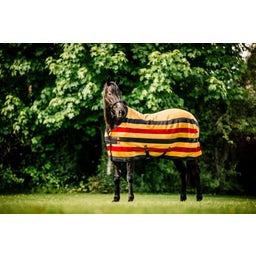 Horseware Newmarket Fleece Cooler Witney Gold - 145 cm