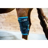 Horseware Ireland Ice-Vibe Hock Wrap Black/Auqa