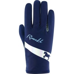 Kapriole Children's Riding Gloves - Patriot Blue - 3