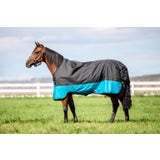 Horseware Ireland Mio Turnout Lite Black/ Turquoise&Black