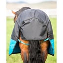 Horseware Ireland Mio Turnout Lite Black/ Turquise&Black  - 160 cm 