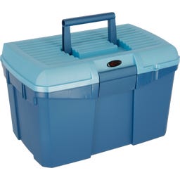 Kerbl Siena Grooming Box - navy/light blue
