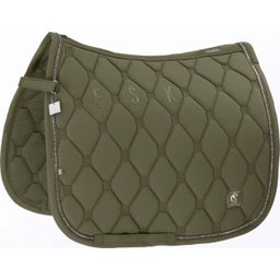 Schabracke SOFTSHELL CRYSTAL, dusty olive - DL