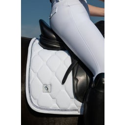 ESKADRON Saddle Cloth SOFTSHELL CRYSTAL, White - DL