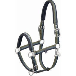 Halter DOUBLE PIN, Navy-Steel Blue-Dusty Olive - X-Full