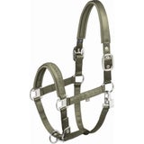 Halter MATTGLOSS JEWEL DOUBLE PIN, Dusty Olive