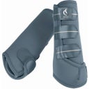 PRO DRESSAGE Tendon Boots (hind legs), FULL, steel blue