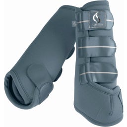 Guêtres PRO DRESSAGE (Membres Antérieurs), FULL - steel blue