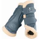 ESKADRON Tendon Boots MESH FAUXFUR, Steel Blue