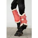 ESKADRON Tendon Boots MESH FAUXFUR, Coral Blossom - XL