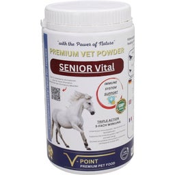 SENIOR VITAL - Premium Kräuterpulver für Hunde und Pferde - 500 g