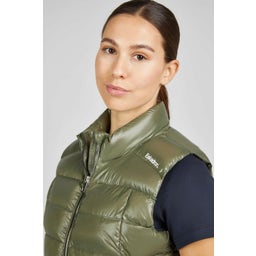 ESKADRON Quilt Waistcoat, Dusty Olive - XL