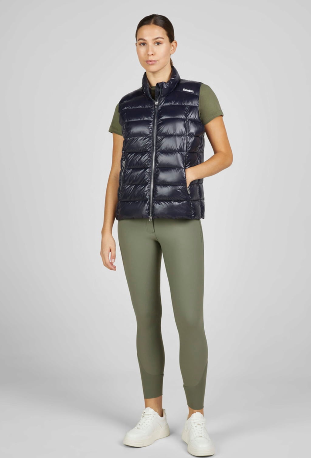 ESKADRON Weste Quilt, navy - XS