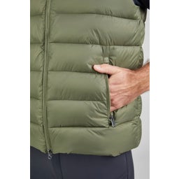 ESKADRON Weste Quilt Male, dusty olive - S