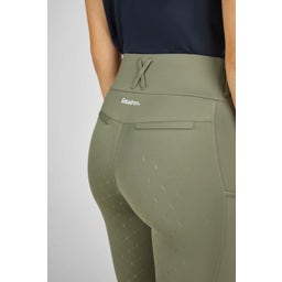 Reitleggings FLEX FULL GRIP CS, dusty olive - XL