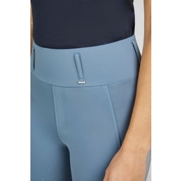 Reitleggings FLEX FULL GRIP CS, steel blue - XL