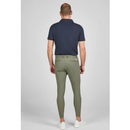 Riding Breeches FULL GRIP MALE CS, Dusty Olive - XL