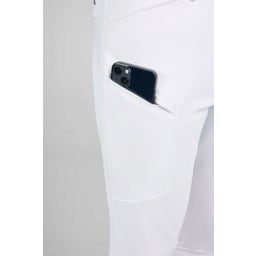 Bryczesy jeździeckie FULL GRIP MALE CORE, white - S