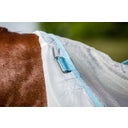 Horseware Ireland AmEco Bug Buster Plus, Silver/Sky Blue - 140 cm