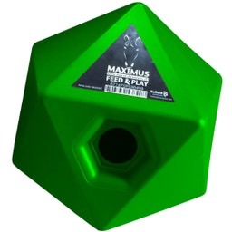 Hofman Animal Care Cubo de Comida 'Maximus Feed & Play' - Verde