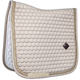 Kentucky Horsewear Tapis de Selle de Dressage Glitter Band - Beige