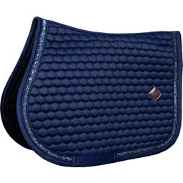 Kentucky Horsewear Spring-Schabracke Glitter Band  - navy