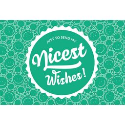EquusVitalis Nicest Wishes Greeting Card - Nice Wishes Gift Certificate