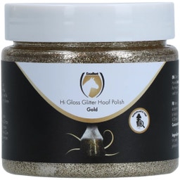 Esmalte Glitter de Cascos 'Excellent Horse Hi Gloss Glitter' - Oro