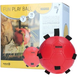 Balle 'Excellent Horse Play Ball' - Rouge
