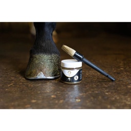 Esmalte Glitter de Cascos 'Excellent Horse Hi Gloss Glitter' - Oro