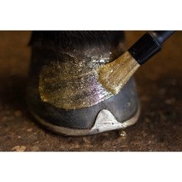 Esmalte Glitter de Cascos 'Excellent Horse Hi Gloss Glitter' - Oro