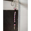 QHP Kikötő lószállítóhoz, 60 cm - Piros/Fehér/Kék