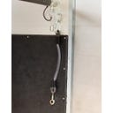 QHP Anhänger-Anbindestrick 60 cm - Grau