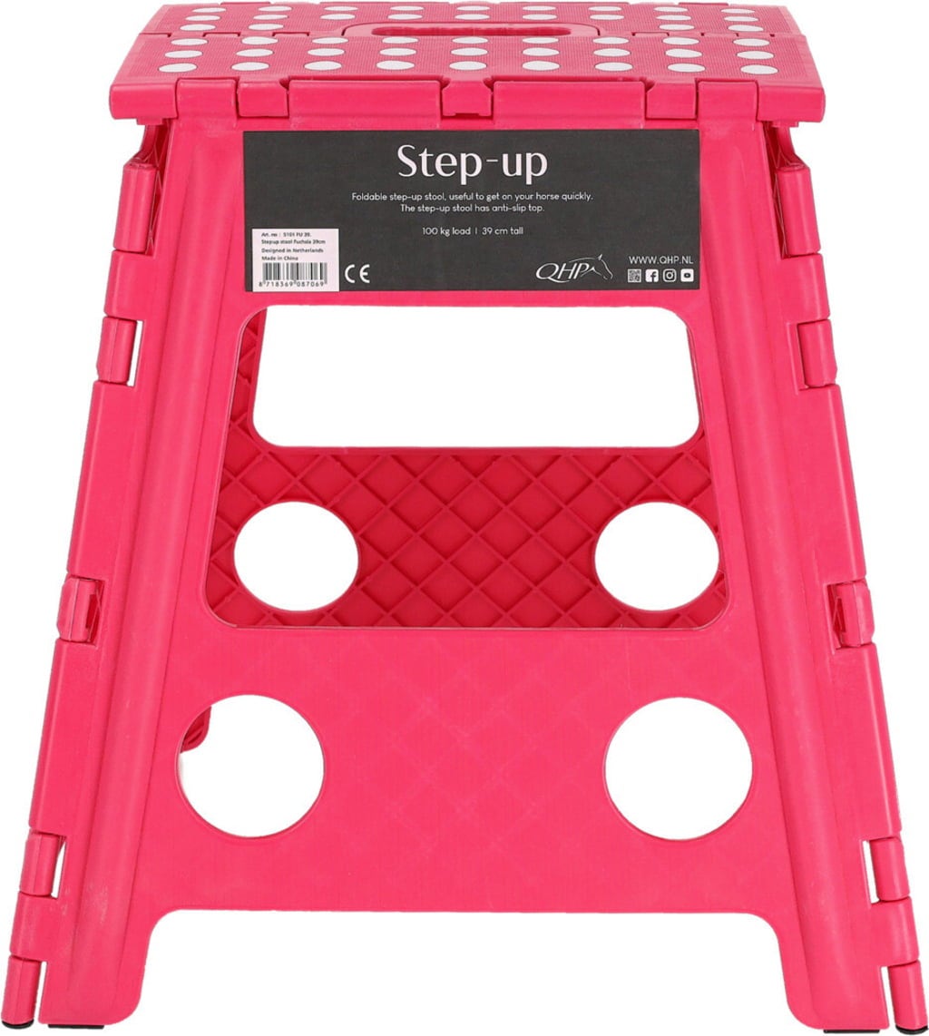 Brands of Q Step-up Stool - Fuchsia