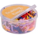 Gomas para Crin con Caja, Multicolor (50 g)