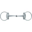 Gebiss 2464 'Silver Wings Wassertrense' einfach gebrochen, 14 mm