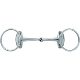 Gebiss 2464 'Silver Wings Wassertrense' einfach gebrochen, 14 mm