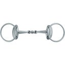 Gebiss 2462 'Silver Wings Wassertrense' doppelt gebrochen, 14 mm