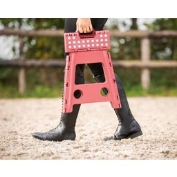 QHP Step-up Hocker - Burgundy